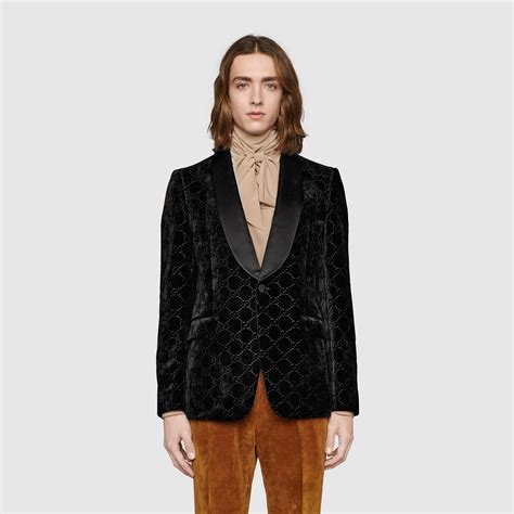 gucci velvet jackets